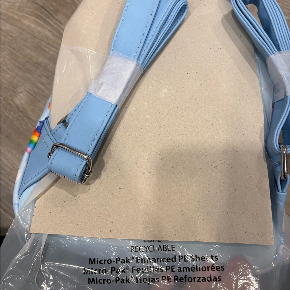 Loungefly Blue Backpack with CareBears Design - Picture 2 of 3